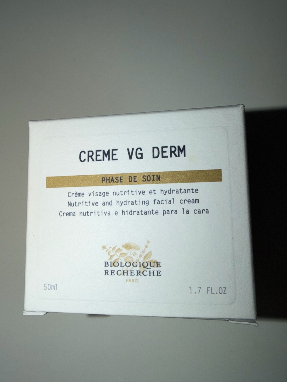 Brand New Biologique Recherche CRÈME VG DERM